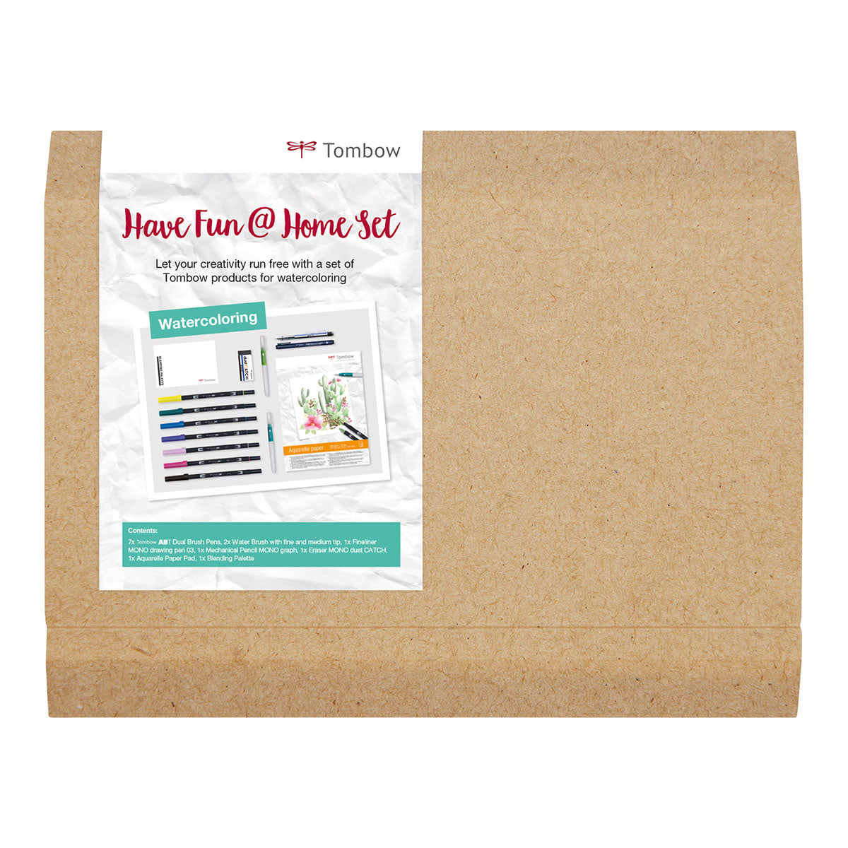 Tombow Have Fun At Home Watercoloring Set