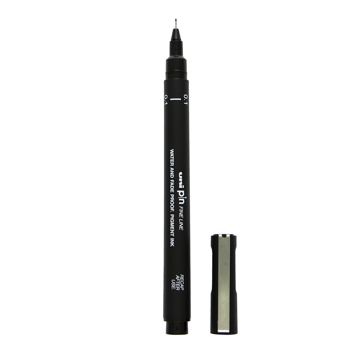 Uni Pin Fine Line Pens Classic-2 8 Set, Black - image 2