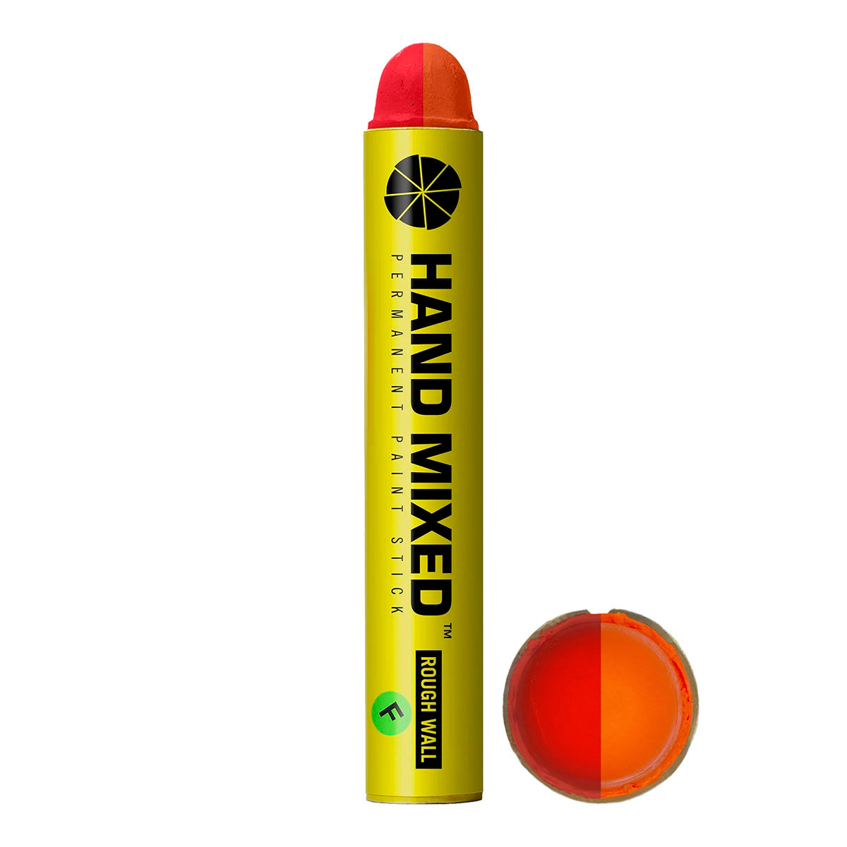HAND MIXED Rough Wall Paint Stick Fluo, Fire - image 1