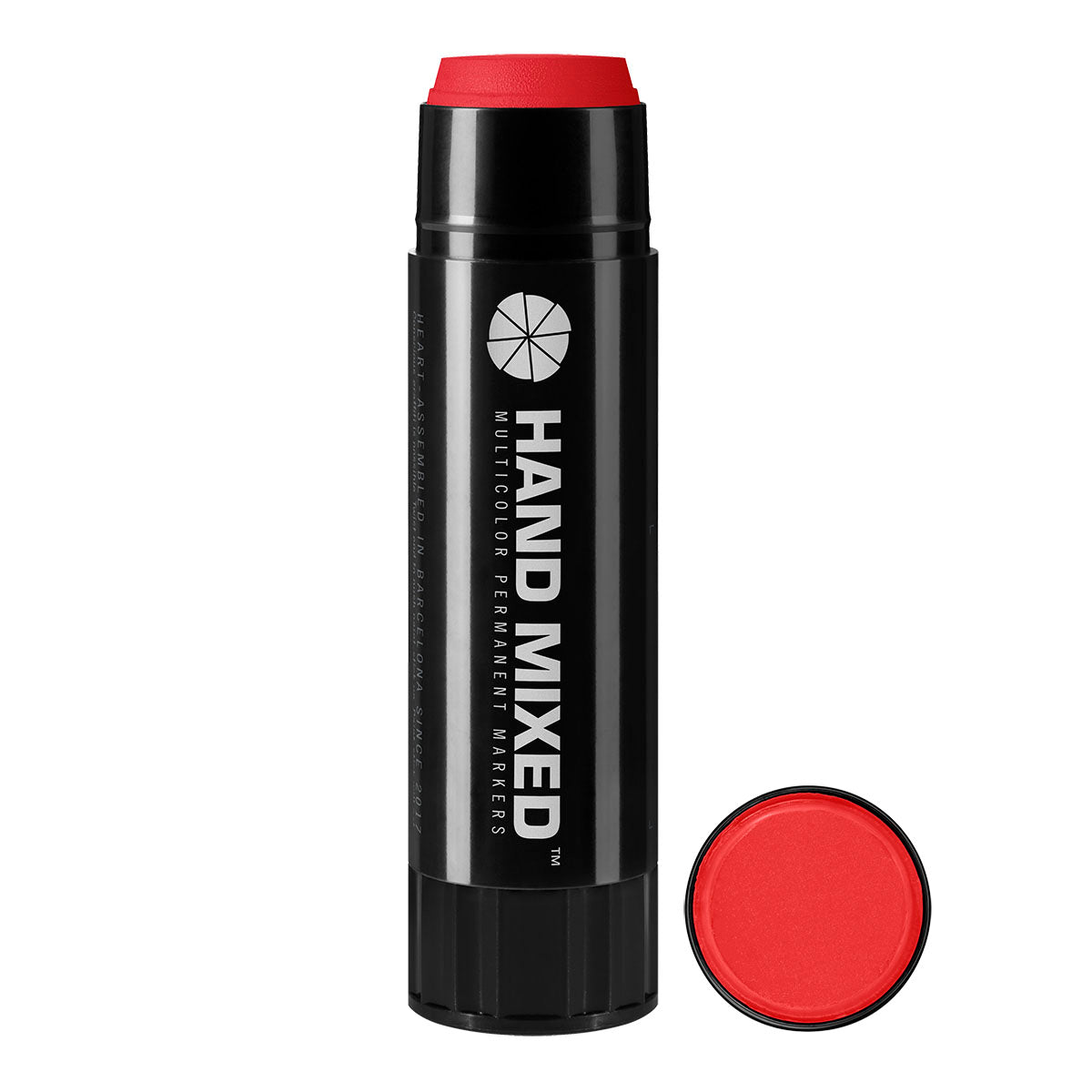 HAND MIXED Solid Paint Marker Fat, Red - image 1