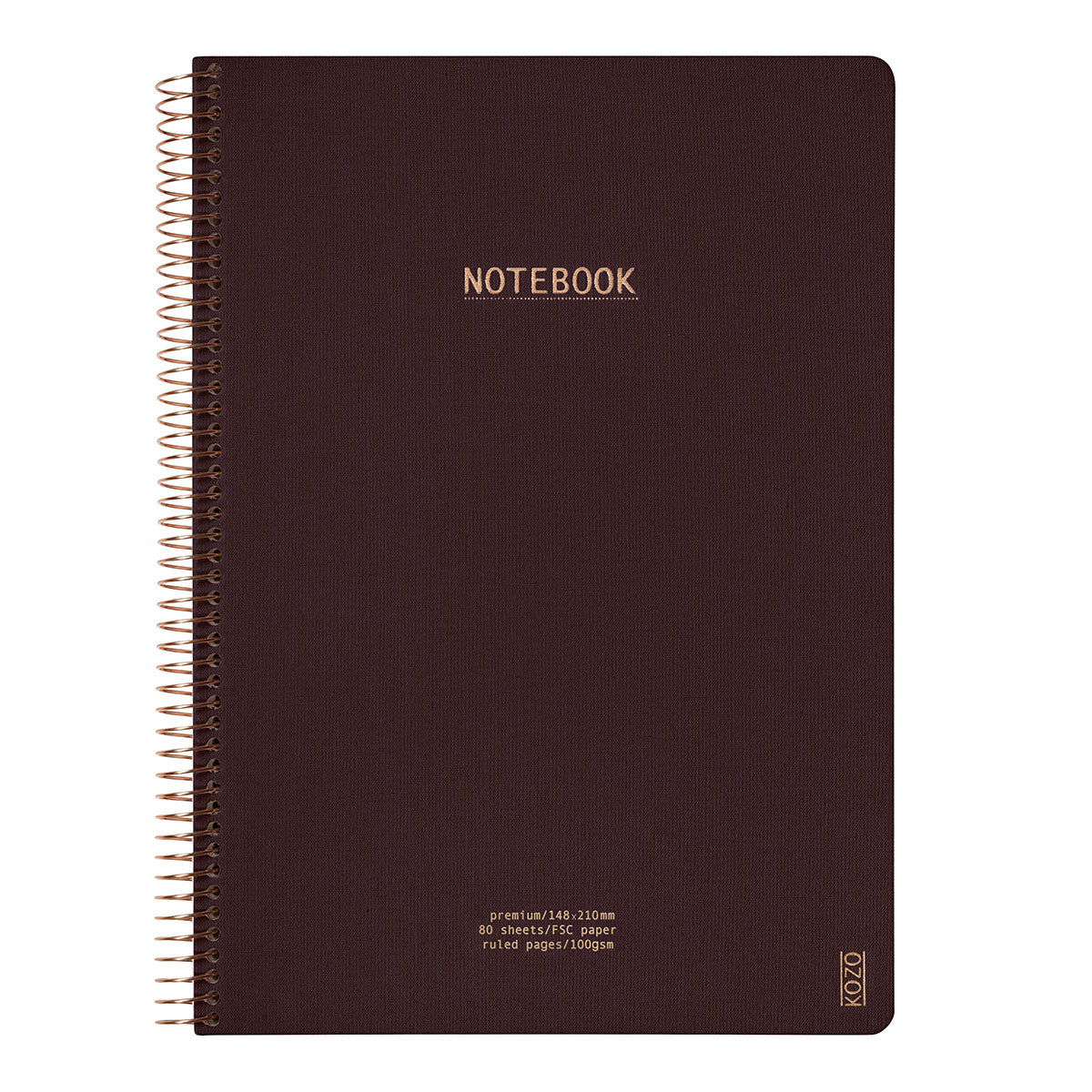 Kozo Premium A4 Notebook Ruled 160 Pages - image 14