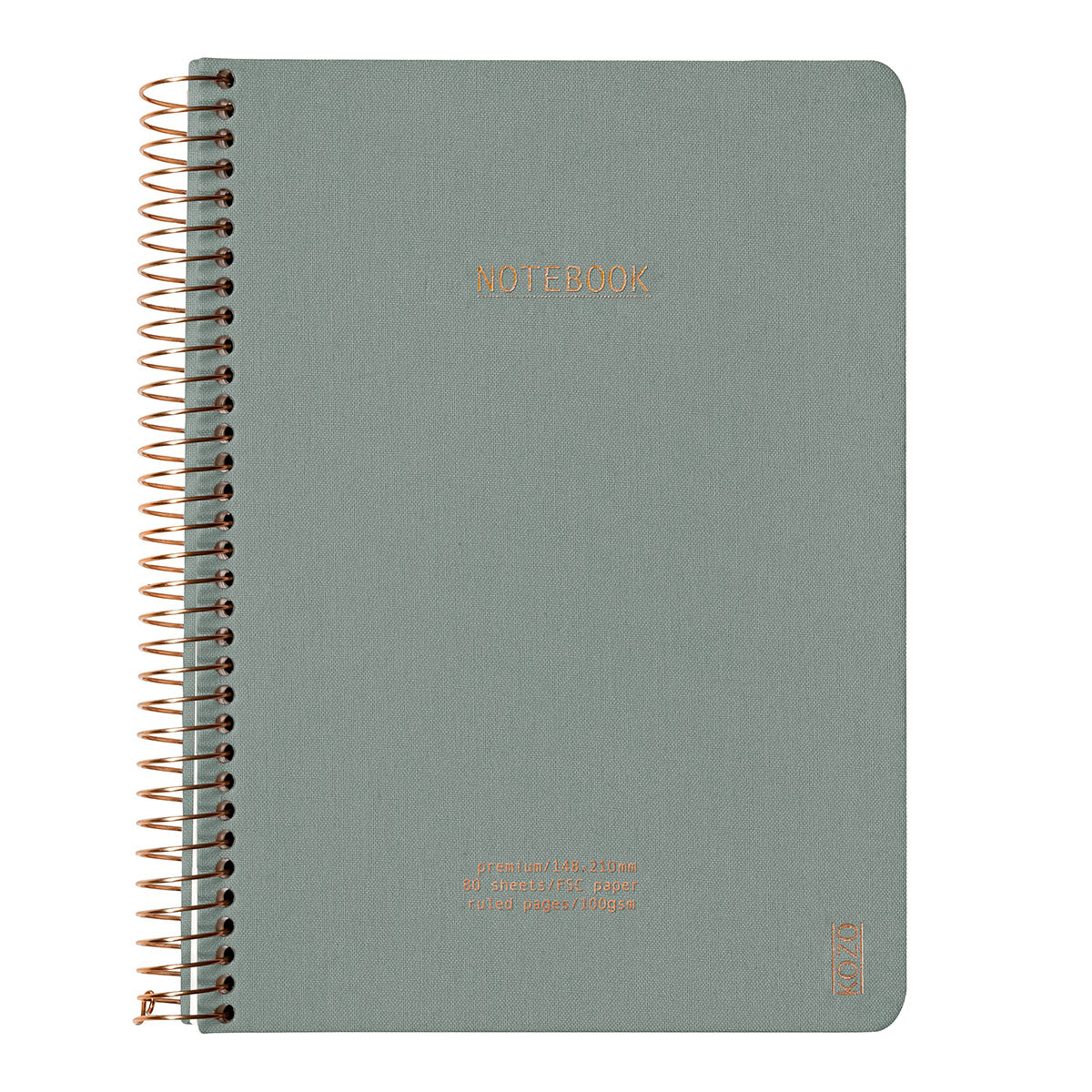 Kozo Premium A5 Notebook Ruled 160 Pages - image 14