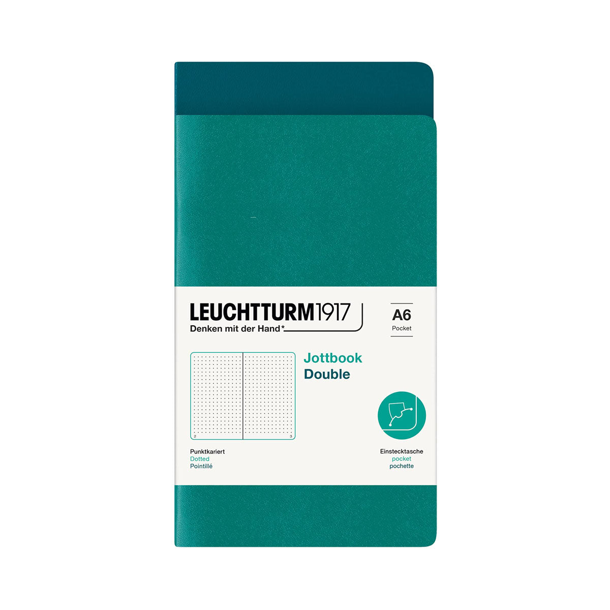Leuchtturm1917 Jottbook A6 Pack of 2, Dotted - image 5
