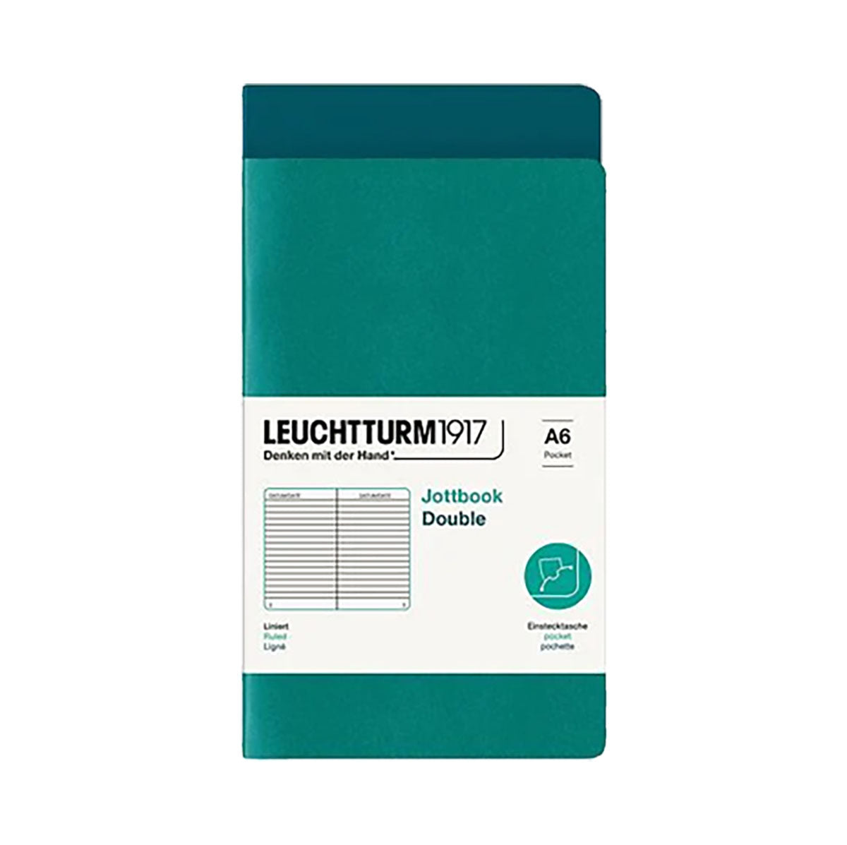 Leuchtturm1917 Jottbook A6 Pack of 2, Ruled - image 4