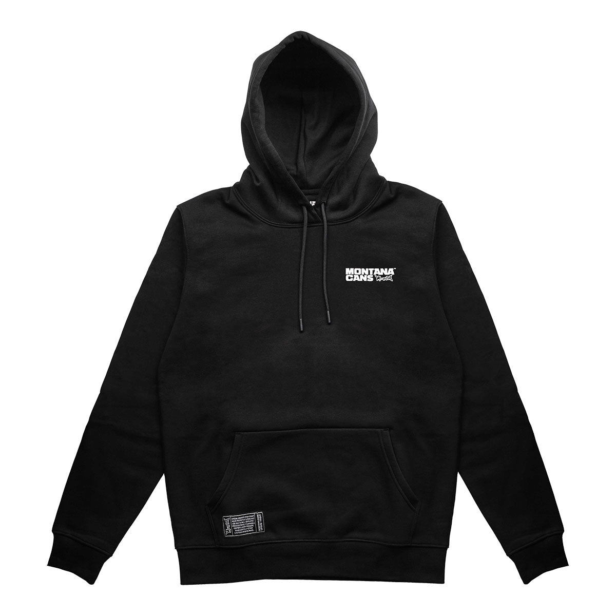 Montana Cans Hoodie Typo Logo Black - image 1