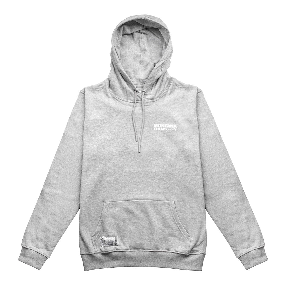 Montana Cans Hoodie Typo Logo Grey - image 1