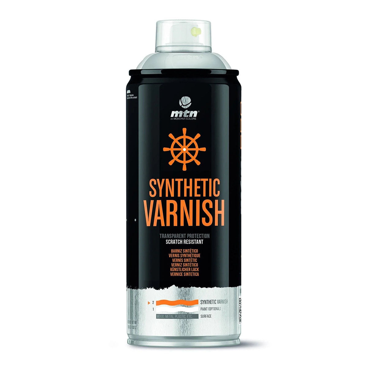 MTN PRO Syntetic Spray Varnish Satin 400ml - image 1