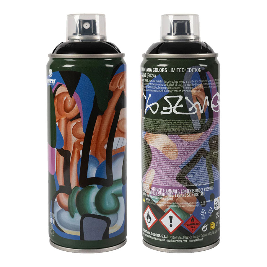 MTN Sawe Limited Edition Spray Paint 400ml, Black - image 2