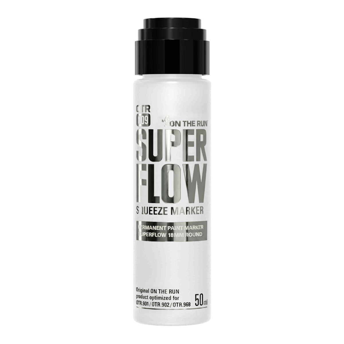 On The Run OTR.009-S Superflow Empty Squeeze Marker 18 mm (Silver Edition) - image 2
