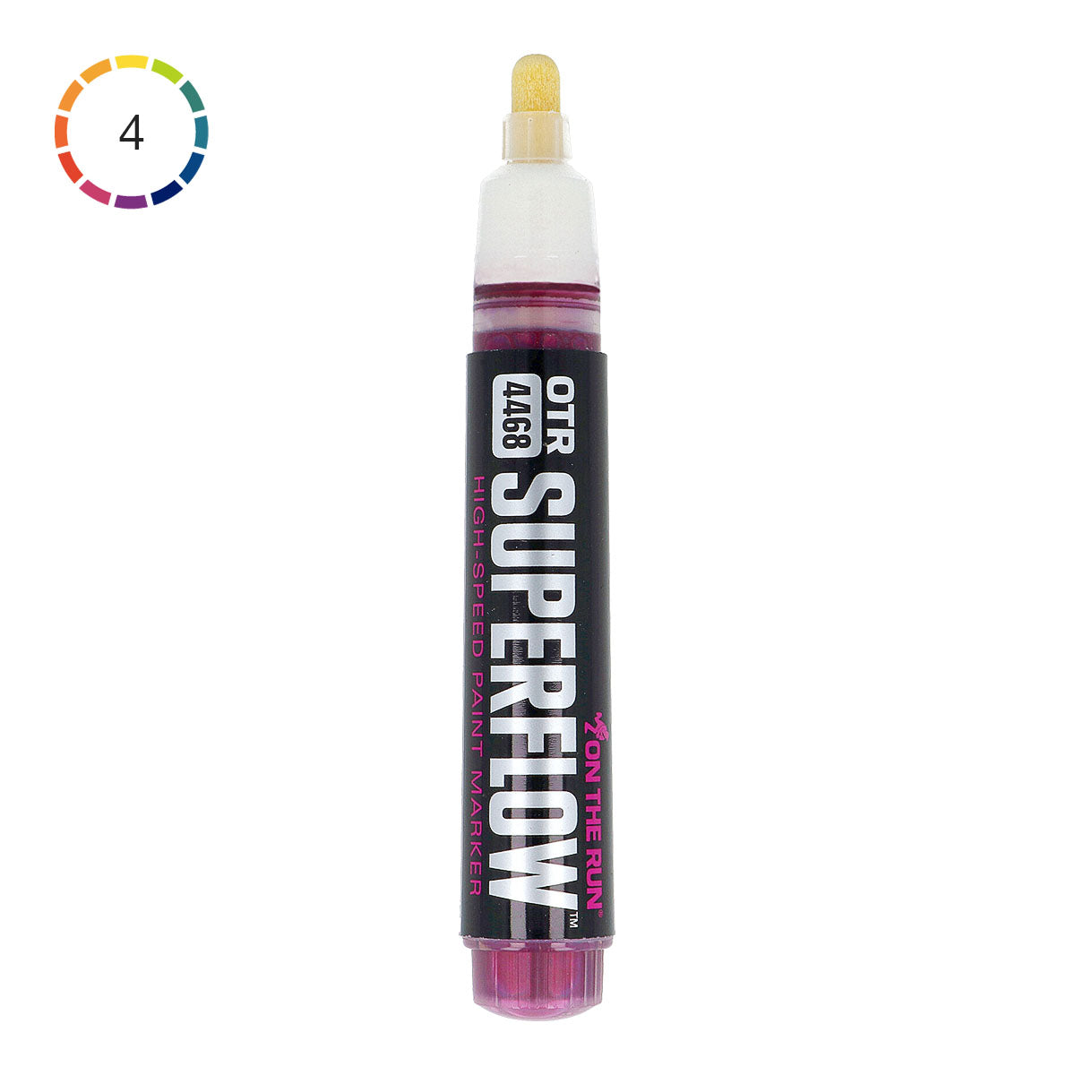 On The Run OTR.4468 Superflow Paint Round Tip Marker 8mm - image 1