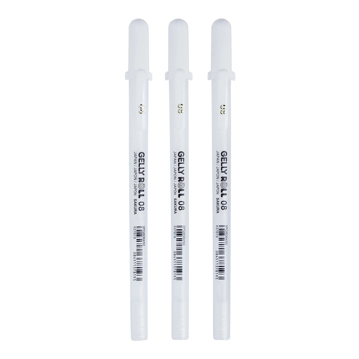 Sakura Gelly Roll 08 Medium 0.4 mm 3 set White Colors - image 2