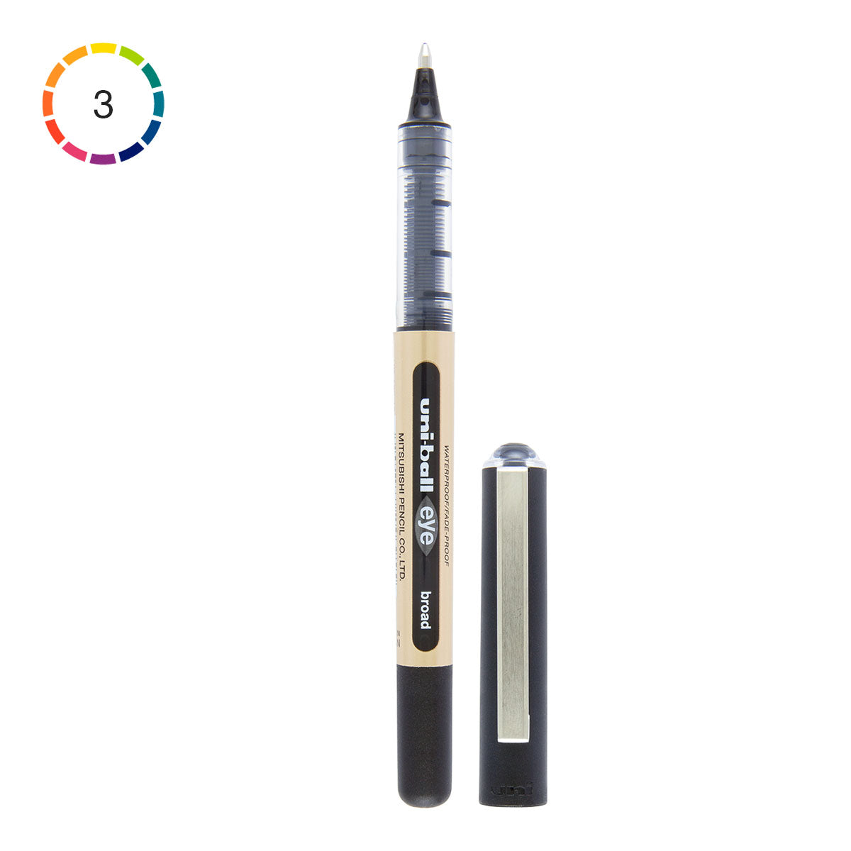 Bolígrafo Artline Ergoline - Punta De Caligrafía 1.0 Mm Azul, Tinta A Prueba De Agua Y Decoloración, Diseño Ergonómico