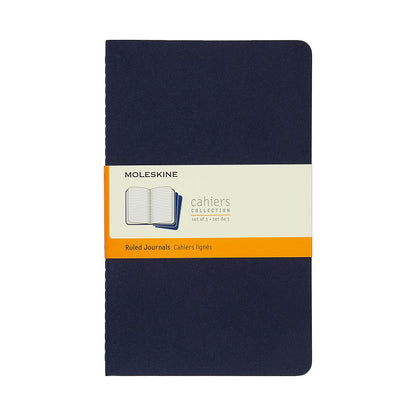 Moleskine Cahier Large Journal Ruled Set of 3