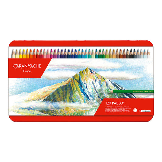 Caran d'Ache Pablo Coloured Pencils 120 Set