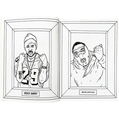 Gangsta Rap Coloring Book by Aye Jay