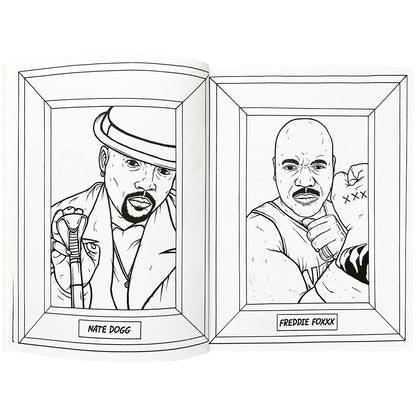 Gangsta Rap Coloring Book by Aye Jay