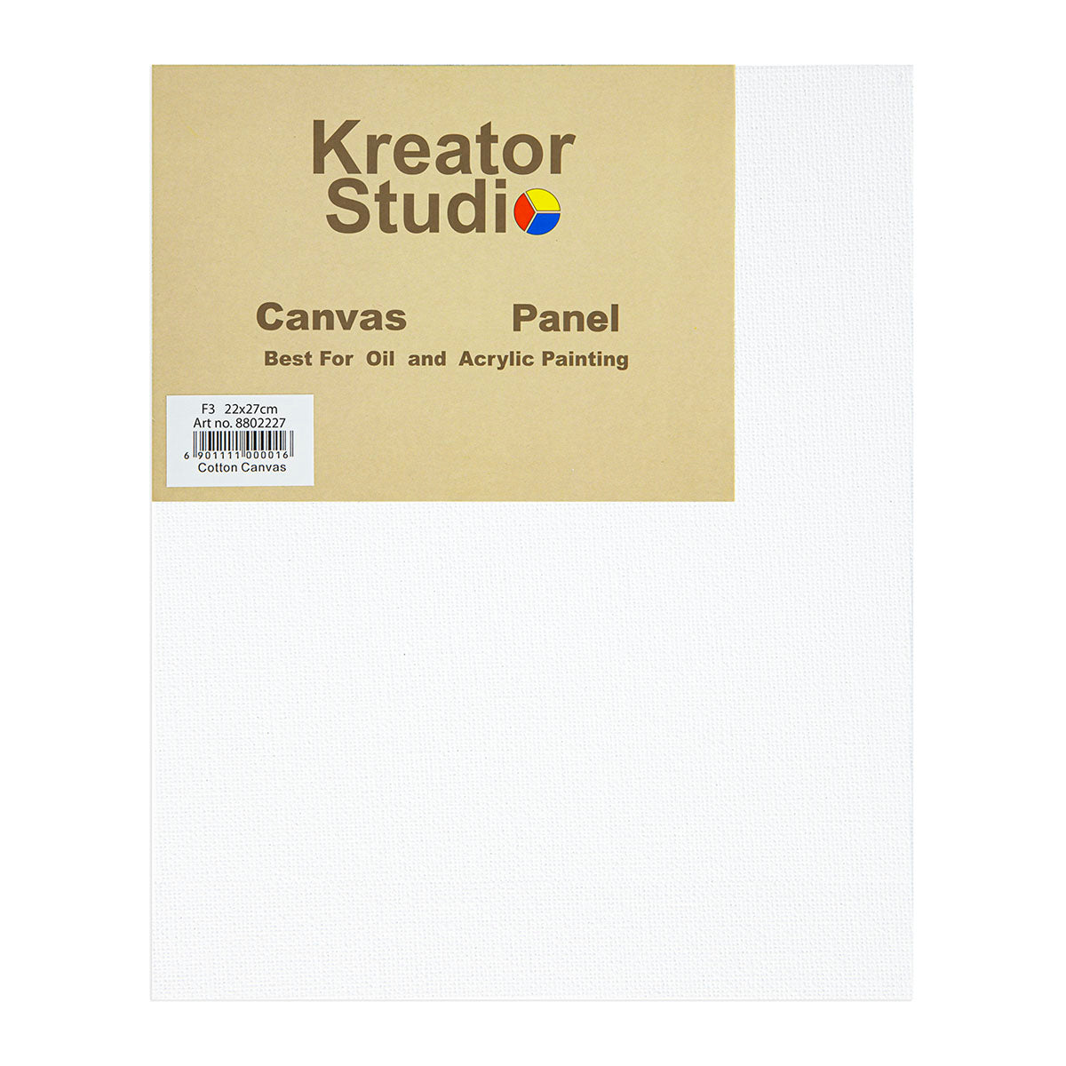 Kreator Studio Canvas Panel Cotton F3 22 x 27 cm