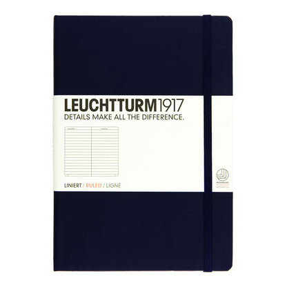 Leuchtturm1917 Notebook A5 Hard Cover, Ruled