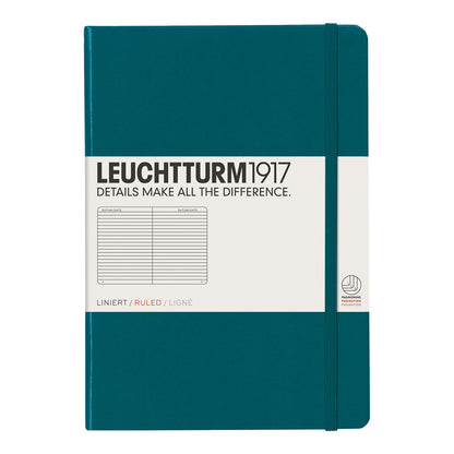 Leuchtturm1917 Notebook A5 Hard Cover, Ruled