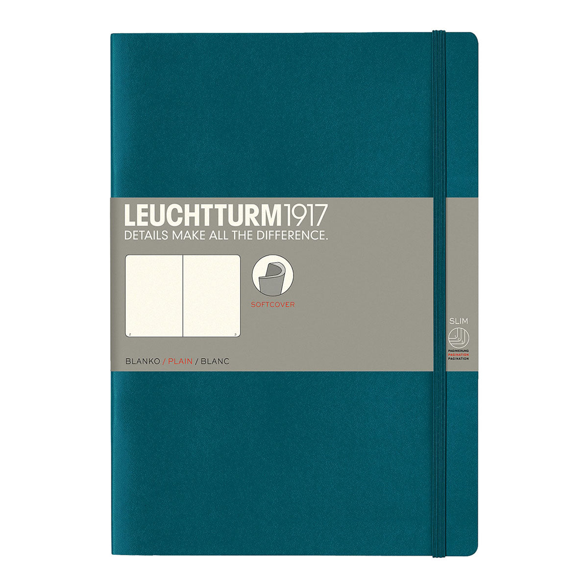 Leuchtturm1917 Notebook B5 Soft Cover, Plain