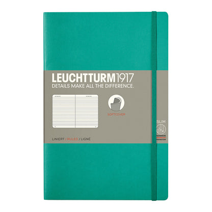 Leuchtturm1917 Notebook B6+ Soft Cover, Ruled