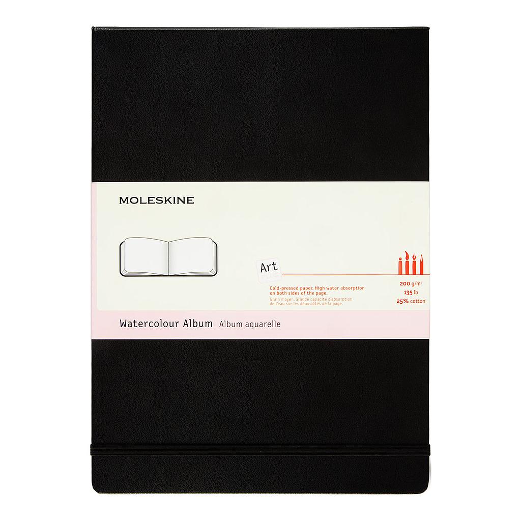 Moleskine A4 Aquarelle book Hard Cover Plain