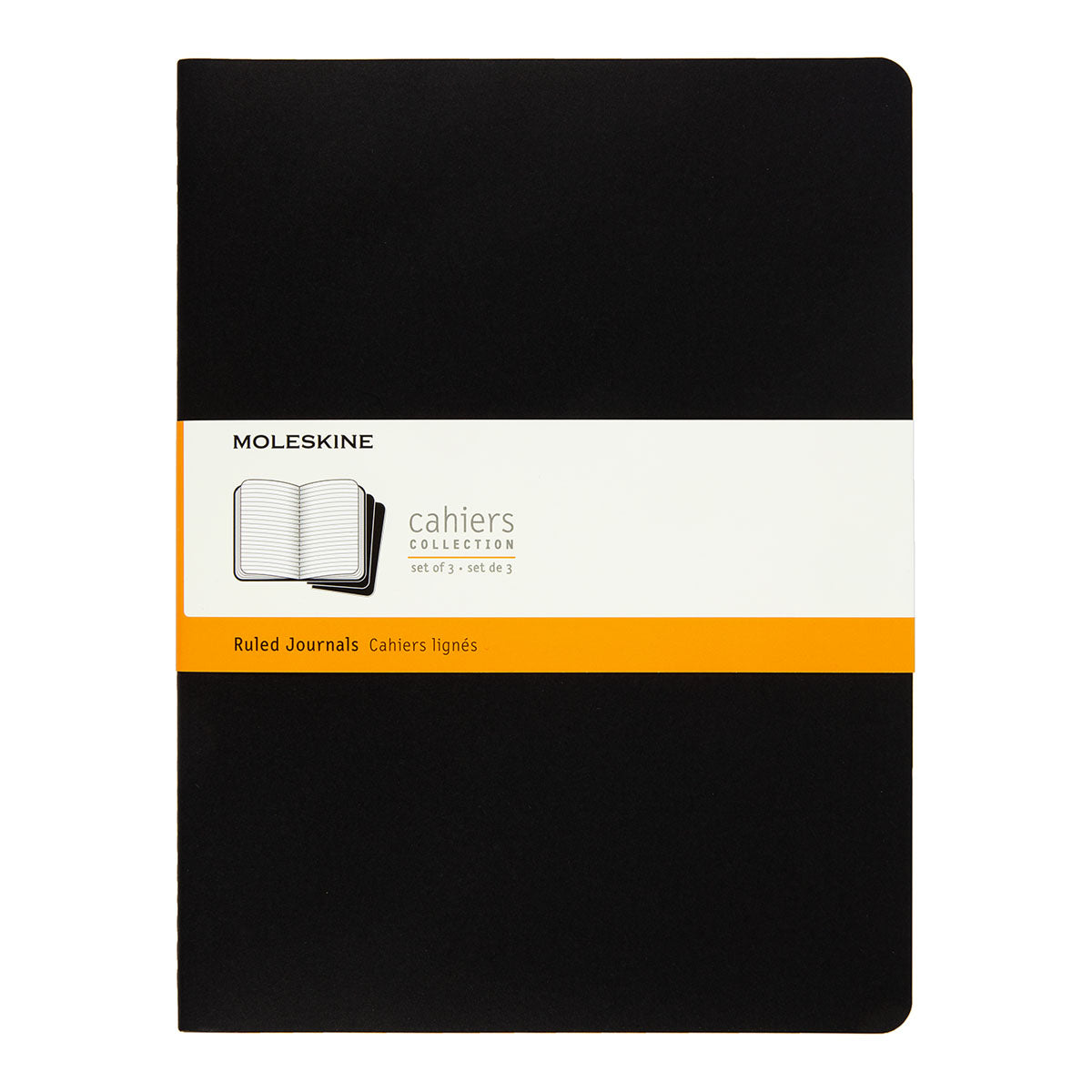 Moleskine Cahier XX-Large Journal Ruled Set of 3