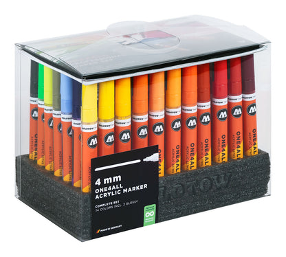 Molotow ONE4ALL 227HS Display 74 Set Complete