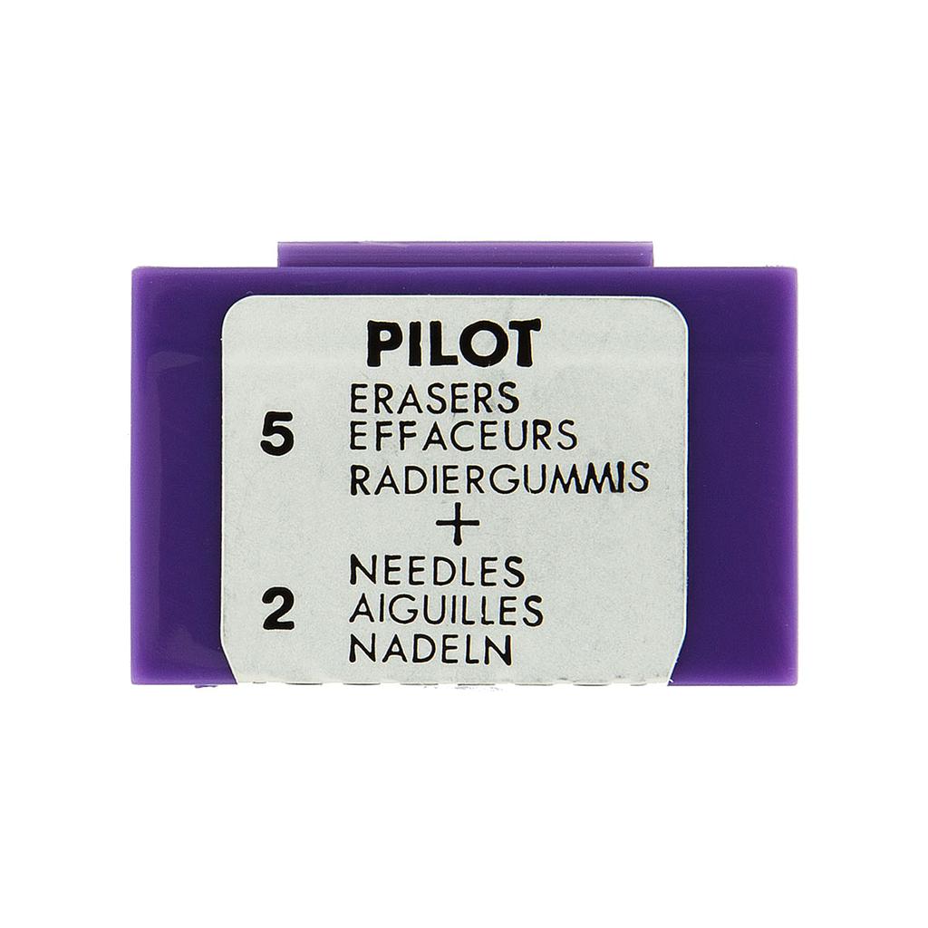 Pilot GMS-K Eraser Refill, 5-pack