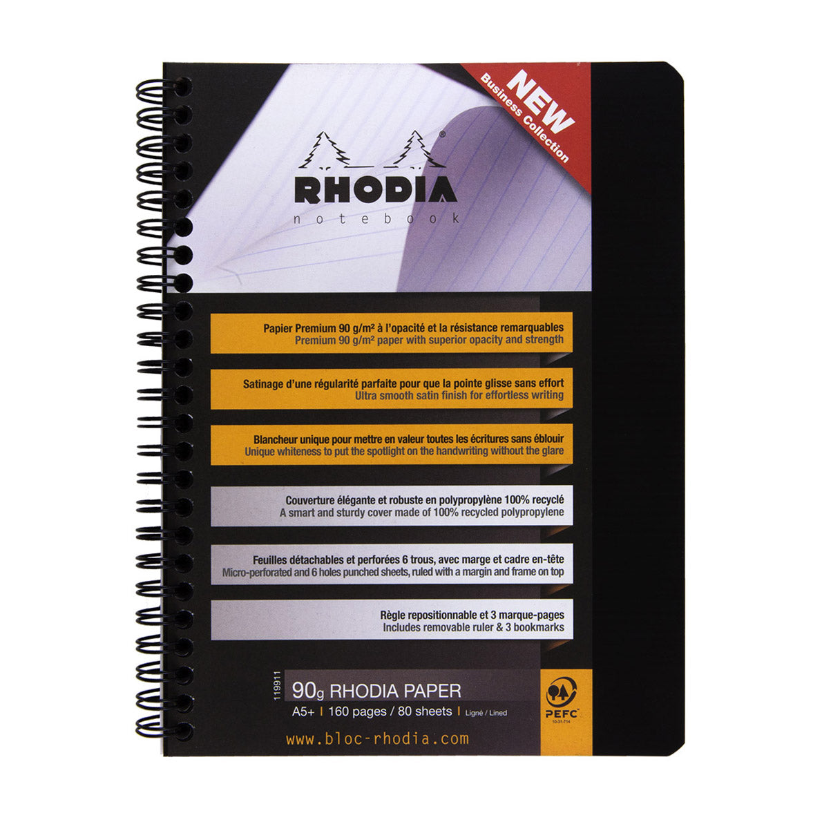 Rhodia Business Collection Notebook A5+