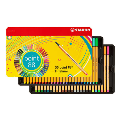 Stabilo Point 88 Fineliner 50 set