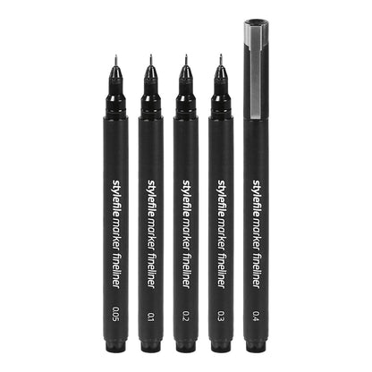 Stylefile Marker Fineliner 5-set Fine