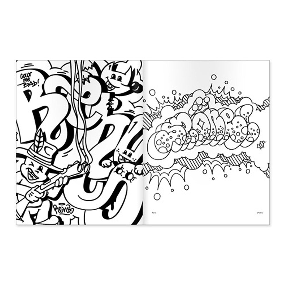 Graffiti Coloring Book #3