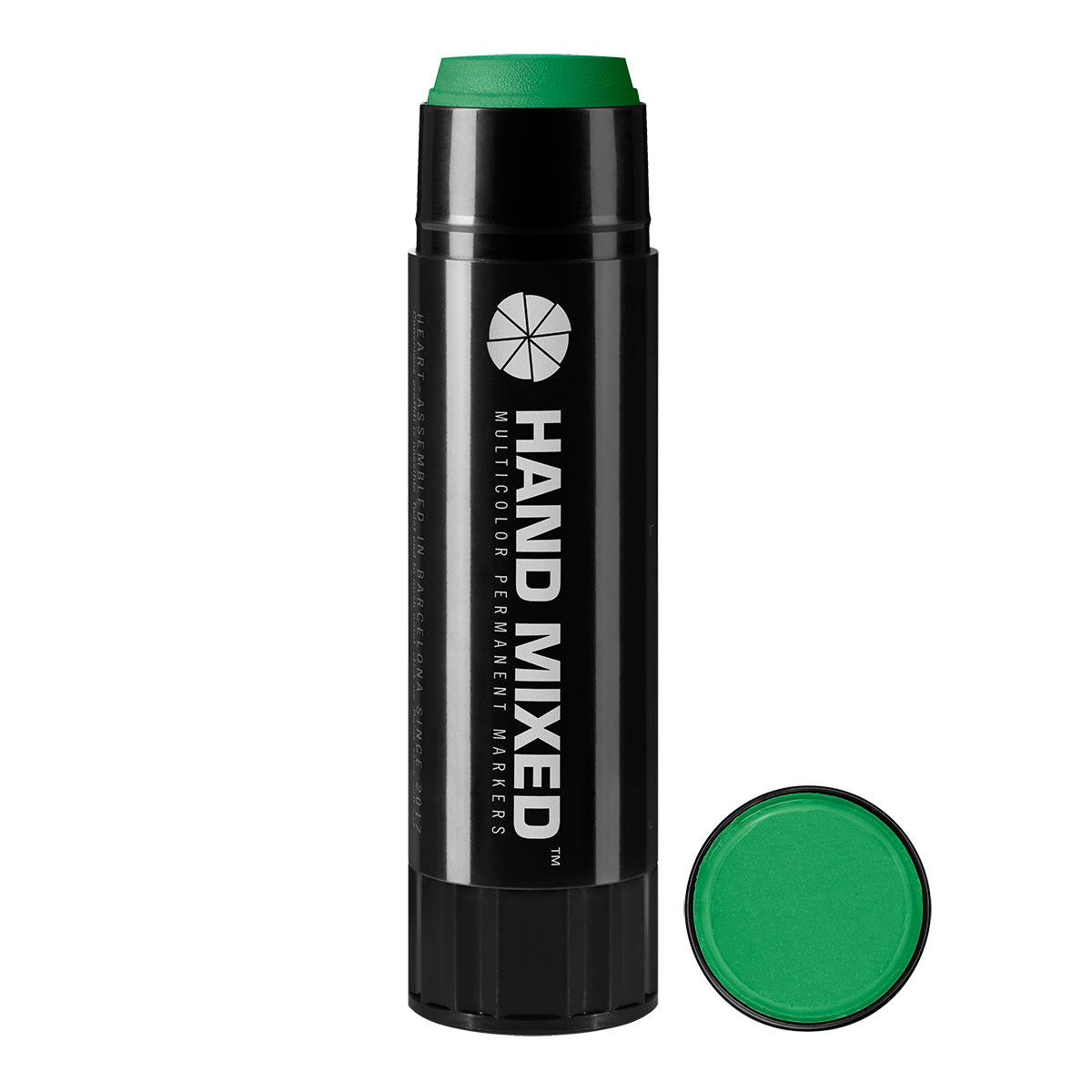 HAND MIXED Solid Paint Marker Fat, Green - image 1