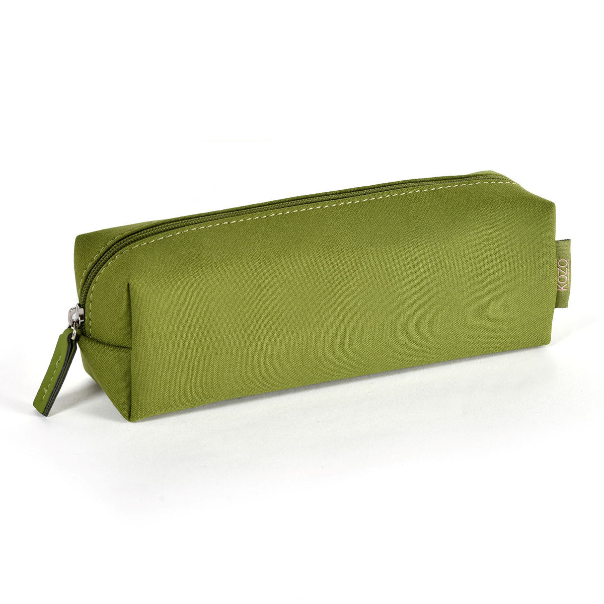 Kozo Pencil Case 21x7x7 cm Olive Green