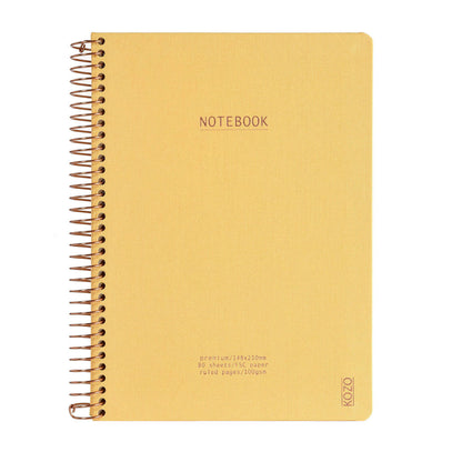 Kozo Premium A5 Notebook Ruled 160 Pages