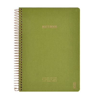 Kozo Premium A5 Notebook Ruled 160 Pages