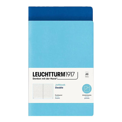 Leuchtturm1917 Jottbook A5 Pack of 2, Dotted