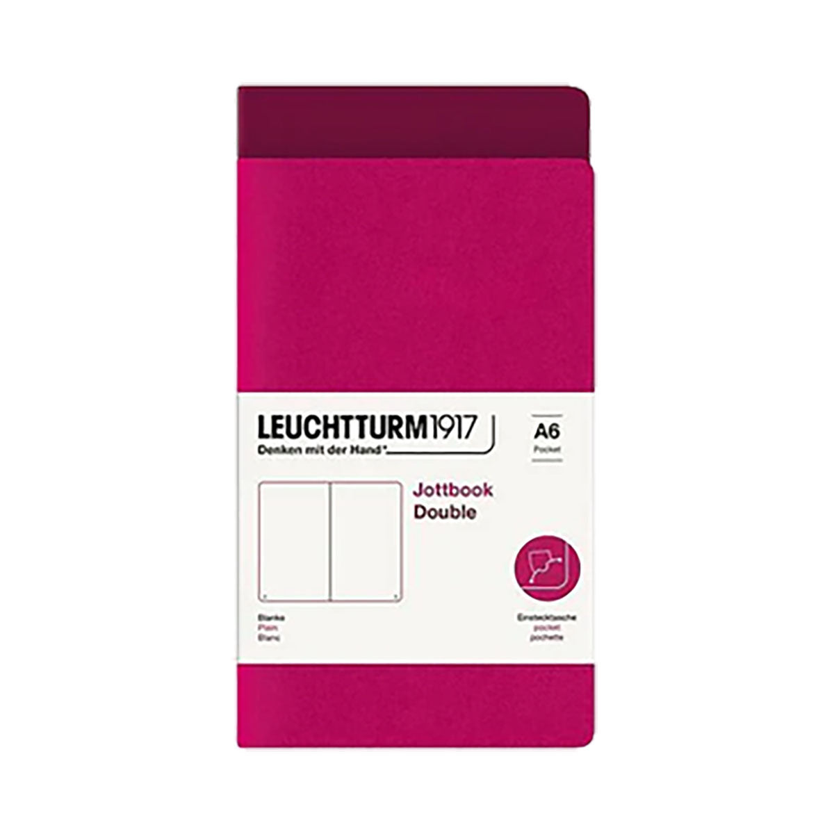 Leuchtturm1917 Jottbook A6 Pack of 2, Plain - image 3