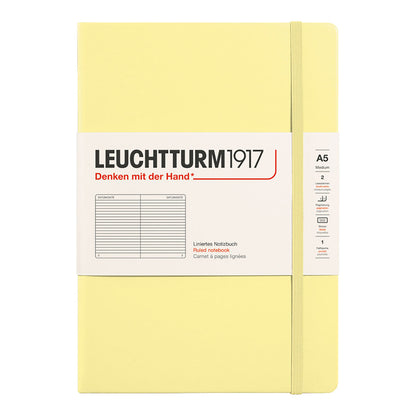 Leuchtturm1917 Notebook A5 Hard Cover, Ruled