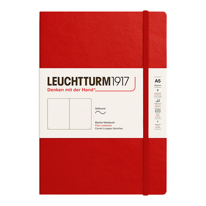 Leuchtturm1917 Notebook A5 Soft Cover, Plain