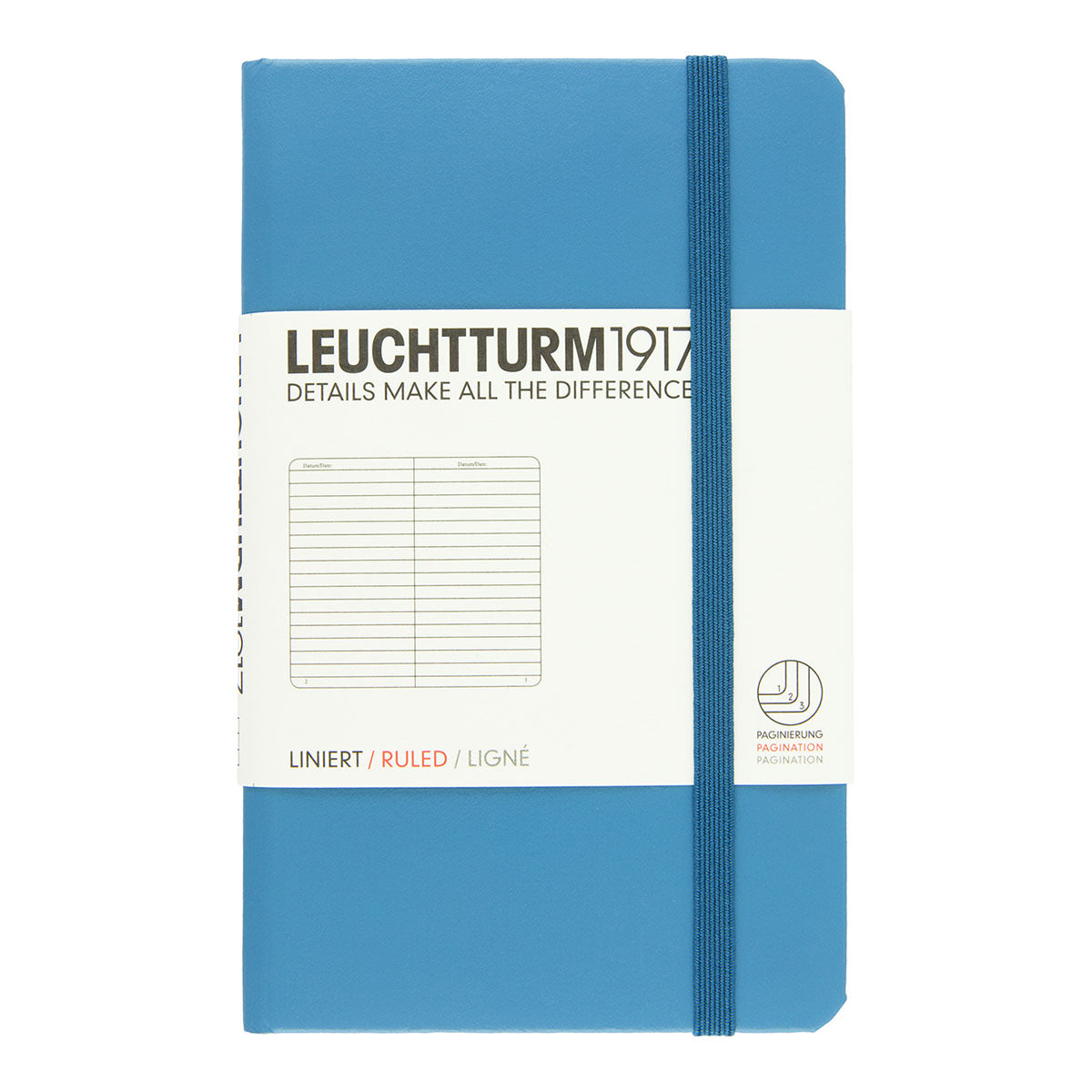 Leuchtturm1917 Pocket Notebook A6, Ruled