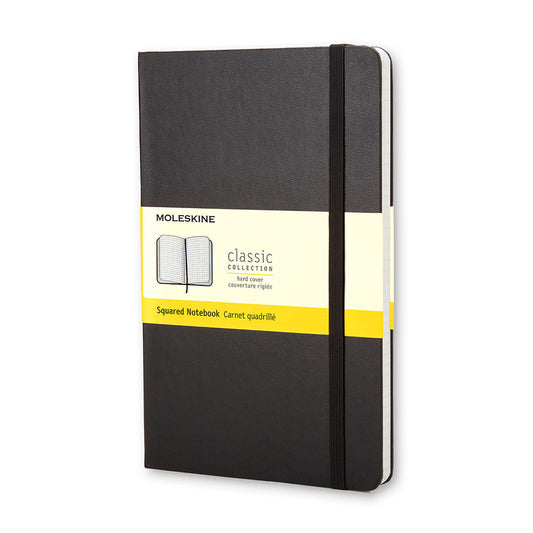 Moleskine Classic Pocket Notebook Hard Cover Squared