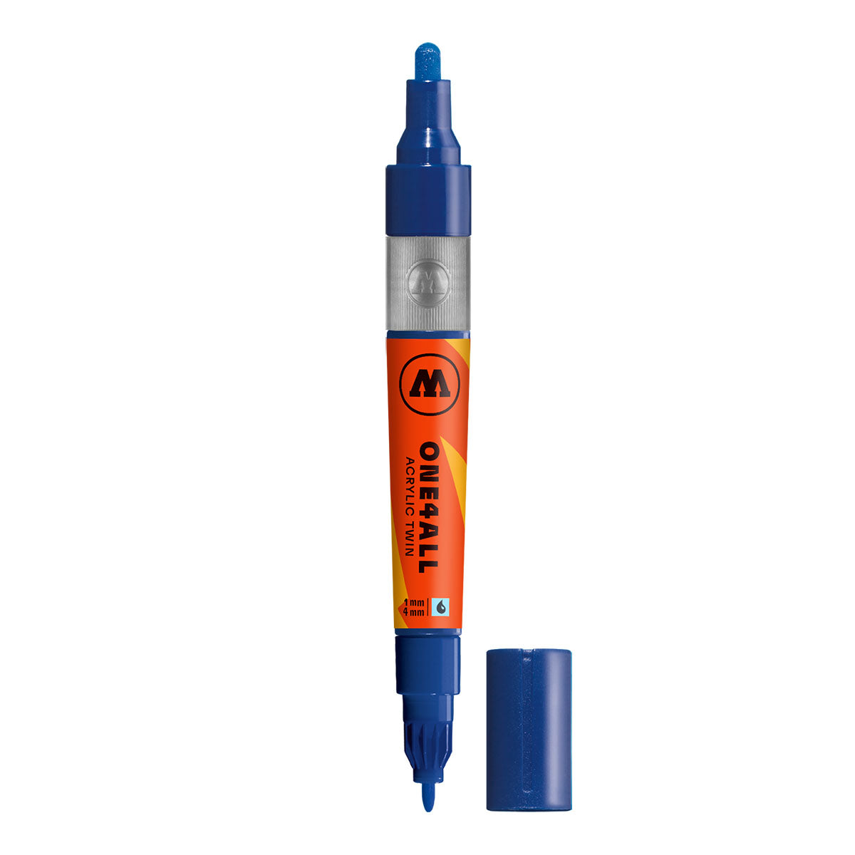 Molotow ONE4ALL Acrylic Twin Marker in True Blue (204)