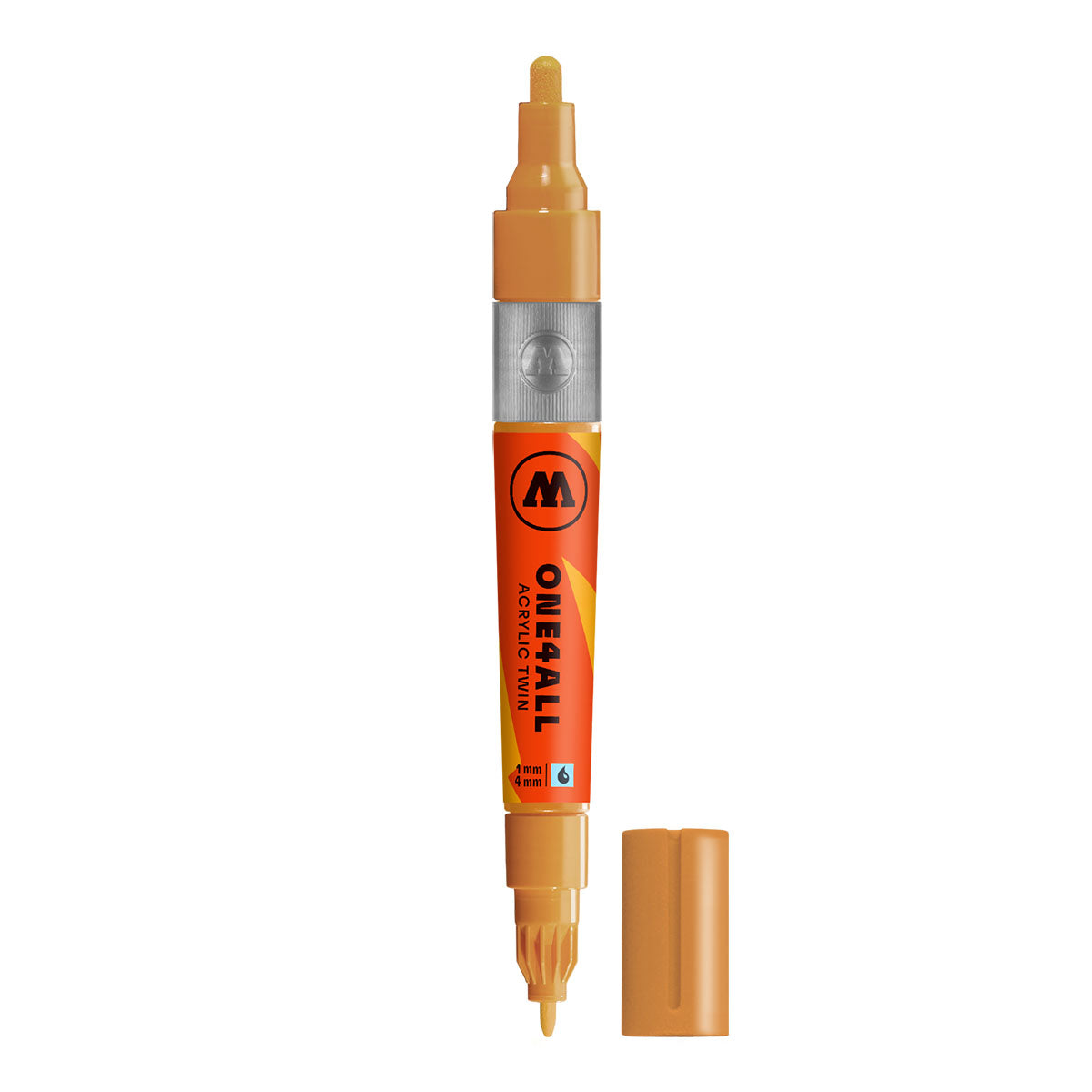 Molotow ONE4ALL Acrylic Twin Marker in Ocher Brown Light (208)