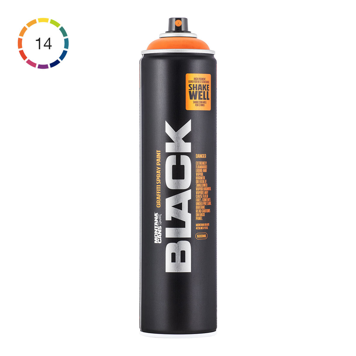 Montana BLACK Spray Paint 600ml