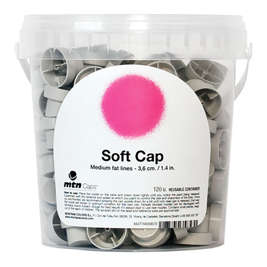 MTN Blue Soft Cap Bucket, 120 Caps