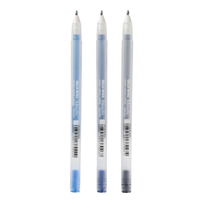 Sakura Gelly Roll 10 Metallic 0.5 mm 3 set Ocean Colors