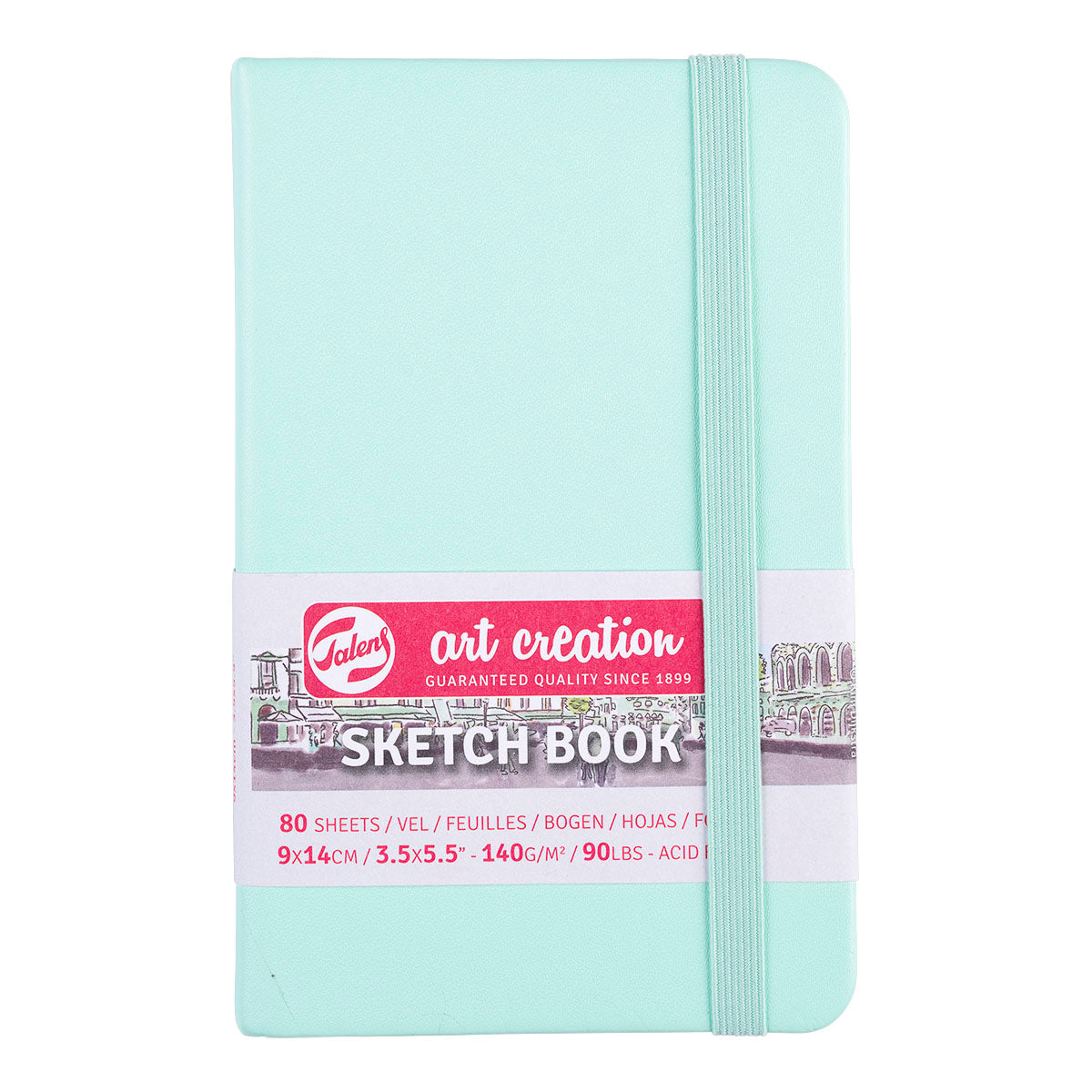 Talens Art Creation Hardcover Sketch Book 9x14cm 140g/80 ark