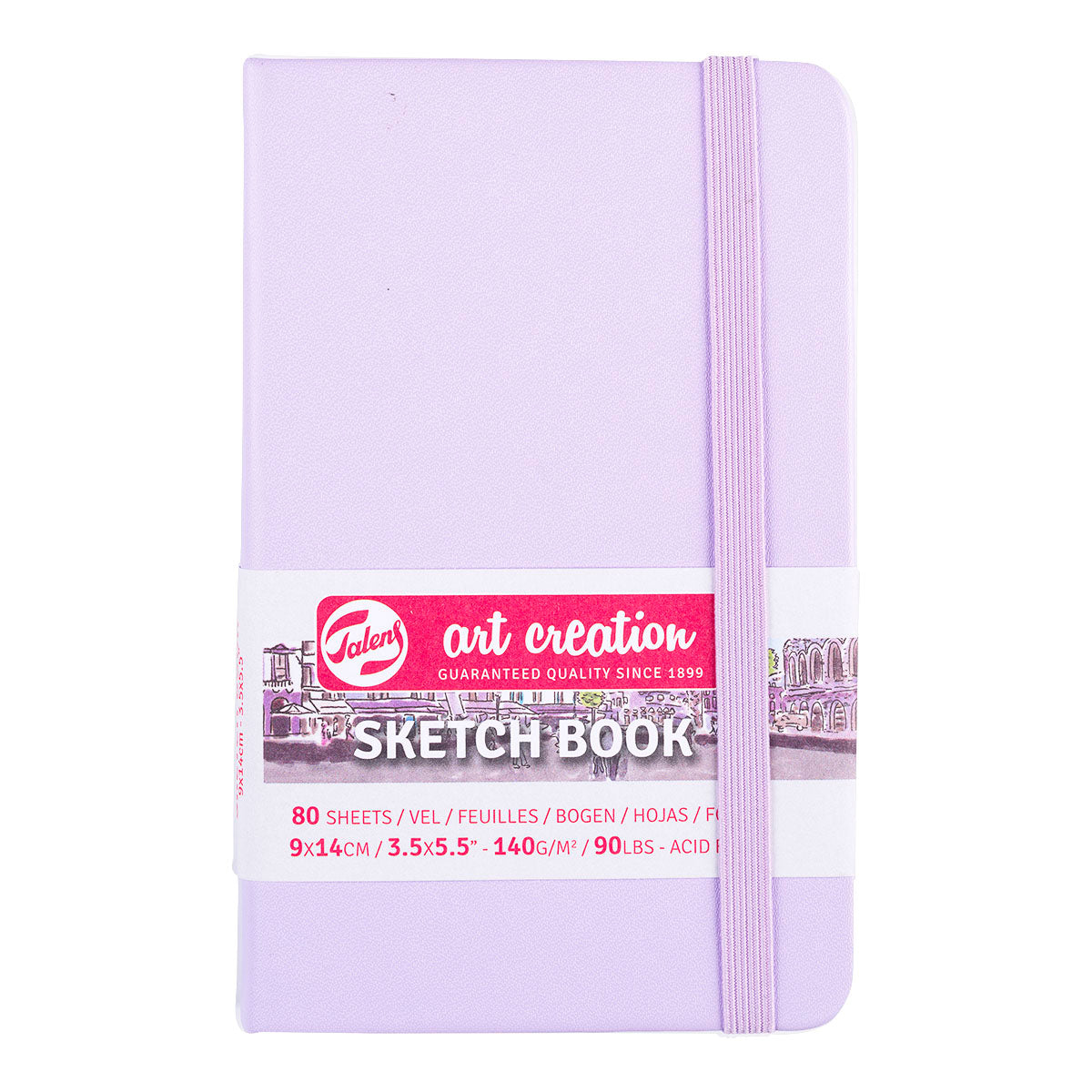 Talens Art Creation Hardcover Sketch Book 9x14cm 140g/80 ark